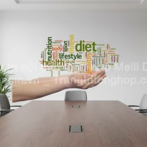 Tranh Dán Tường Văn Phòng Làm Việc ML87020005