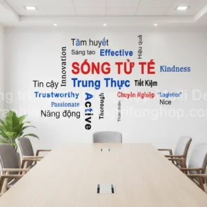 Tranh Dán Tường Văn Phòng Làm Việc ML87020006