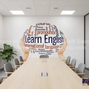 Tranh Dán Tường Văn Phòng Làm Việc ML87020007
