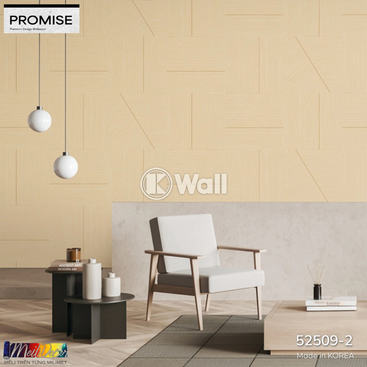 Giấy Dán Tường Hàn Quốc PROMISE 2026 52509-2 1 Giấy Dán Tường Hàn Quốc PROMISE 2026 52509-2