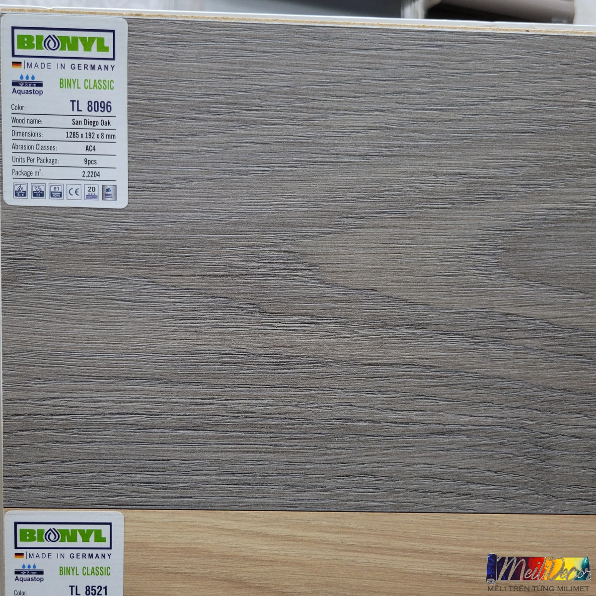 Sàn Gỗ BINYL CLASSIC 8mm cốt trắng TL 8096 1 Sàn Gỗ BINYL CLASSIC 8mm cốt trắng TL 8096