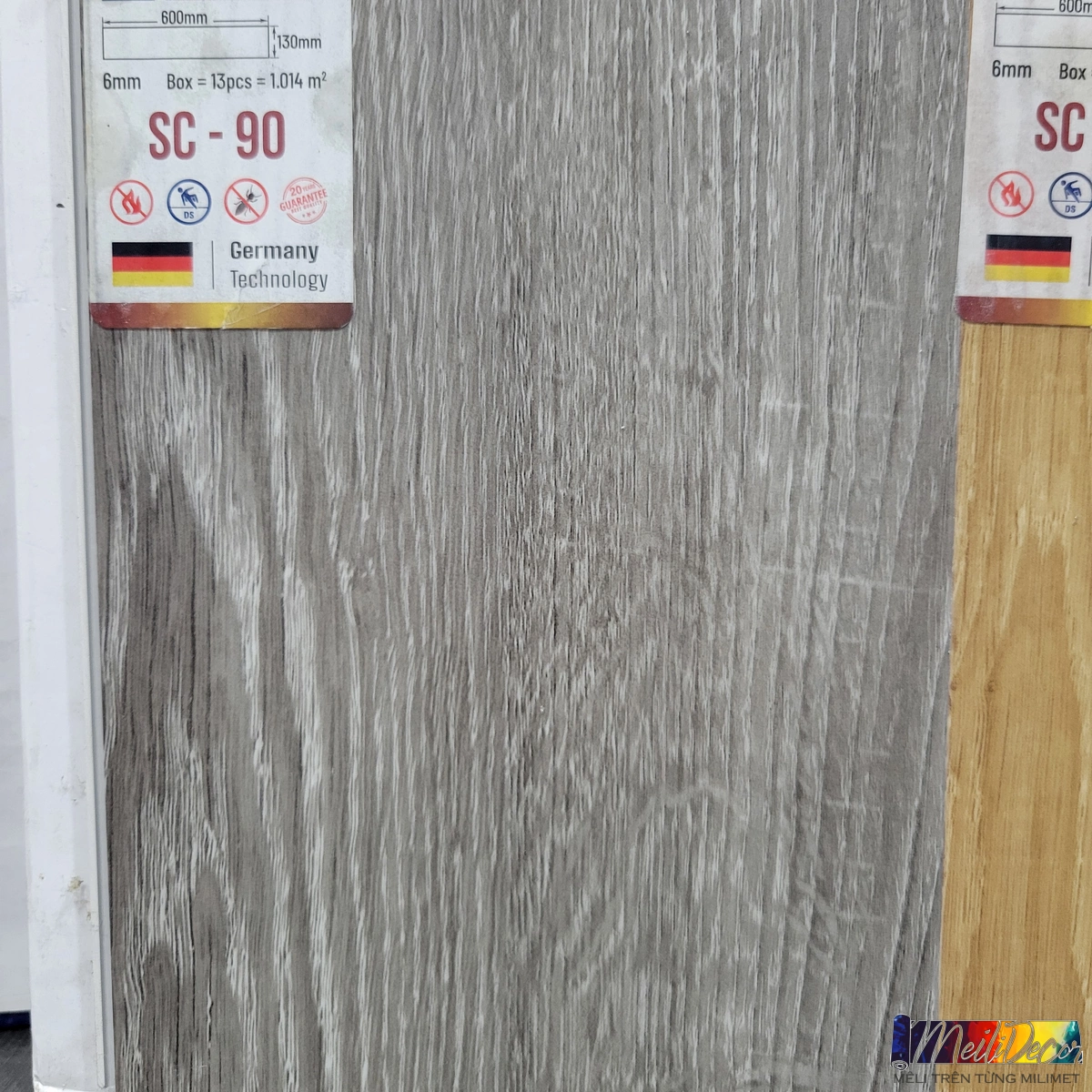 Sàn Gỗ CharmWood 6mm Đế Cao Su SC-92 1 Sàn Gỗ CharmWood 6mm Đế Cao Su SC-92