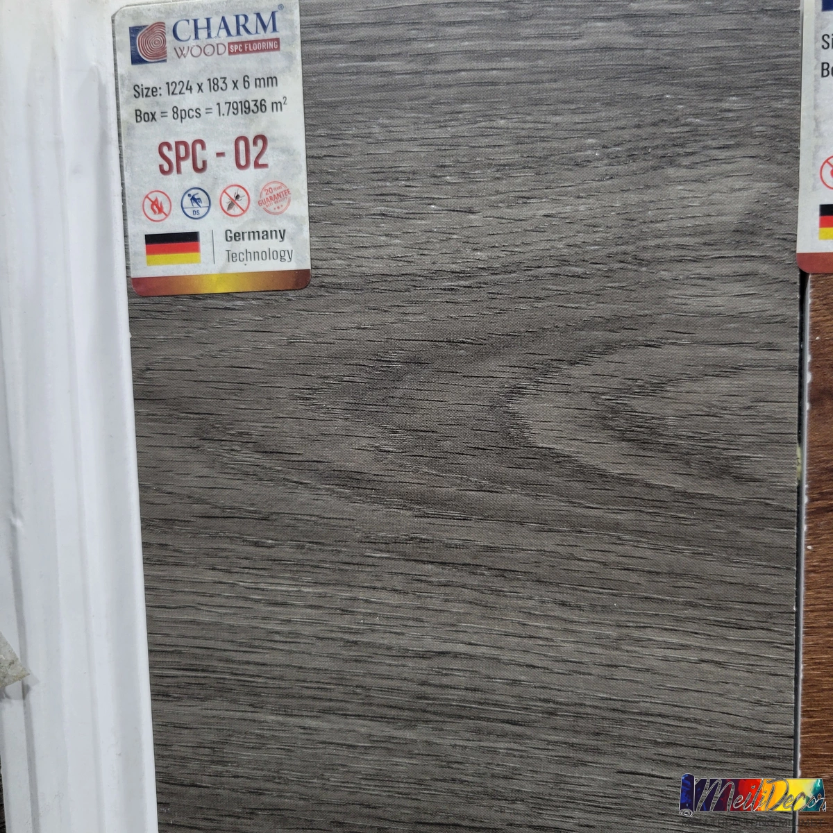 Sàn Gỗ CharmWood 6mm Đế Cao Su SPC-02 1 Sàn Gỗ CharmWood 6mm Đế Cao Su SPC-02
