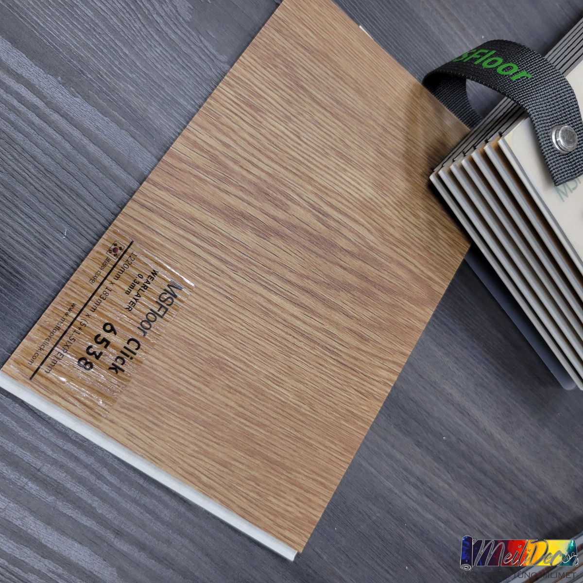 Sàn Nhựa Hèm Khóa SPC 5mm+1.5mmIXPE 6538 1 Sàn Nhựa Hèm Khóa SPC 5mm+1.5mmIXPE 6538