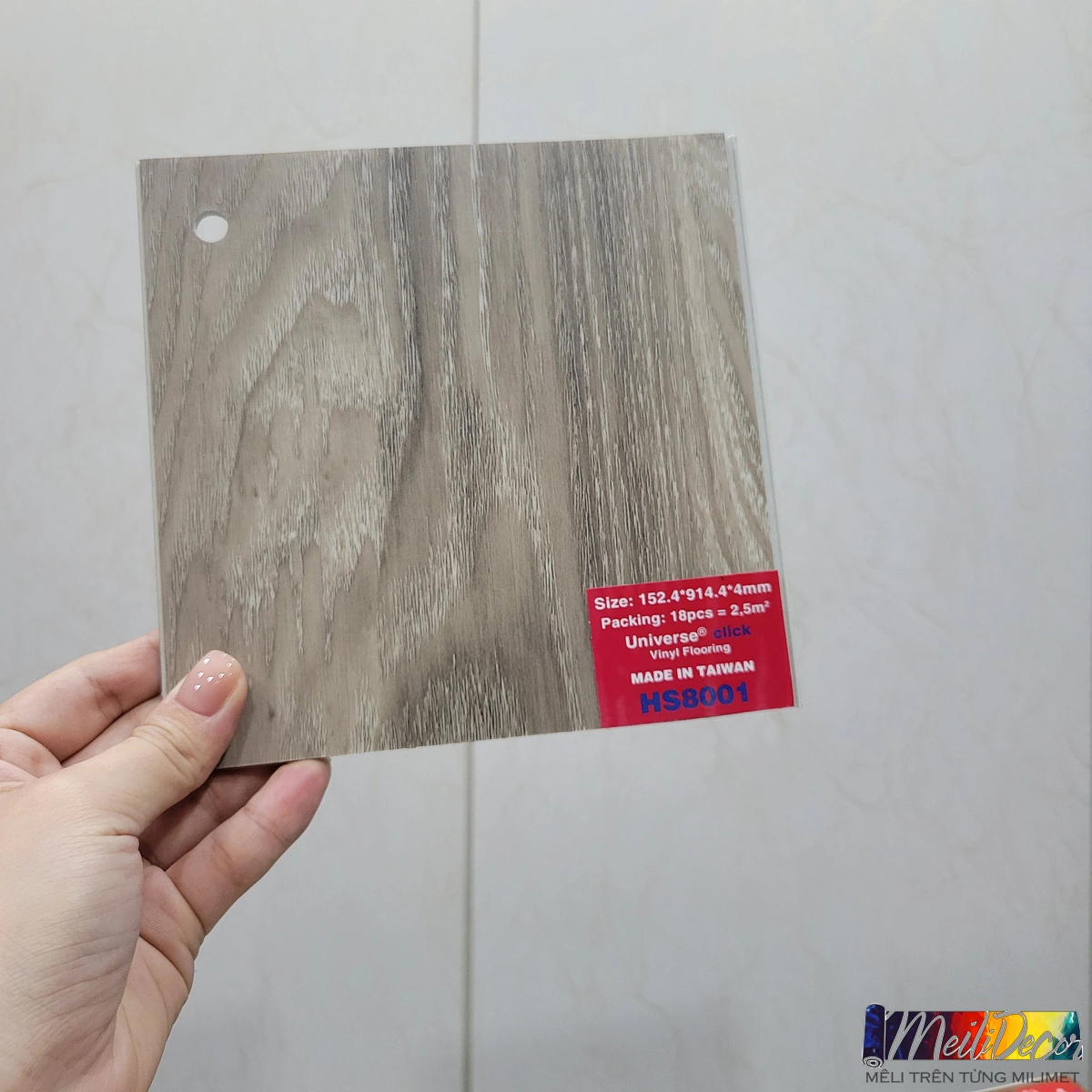 Sàn Nhựa Hèm Khóa Universe Click Vinyl HS8001 1 Sàn Nhựa Hèm Khóa Universe Click Vinyl HS8001