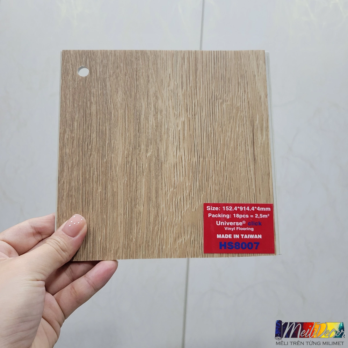 Sàn Nhựa Hèm Khóa Universe Click Vinyl HS8007 1 Sàn Nhựa Hèm Khóa Universe Click Vinyl HS8007
