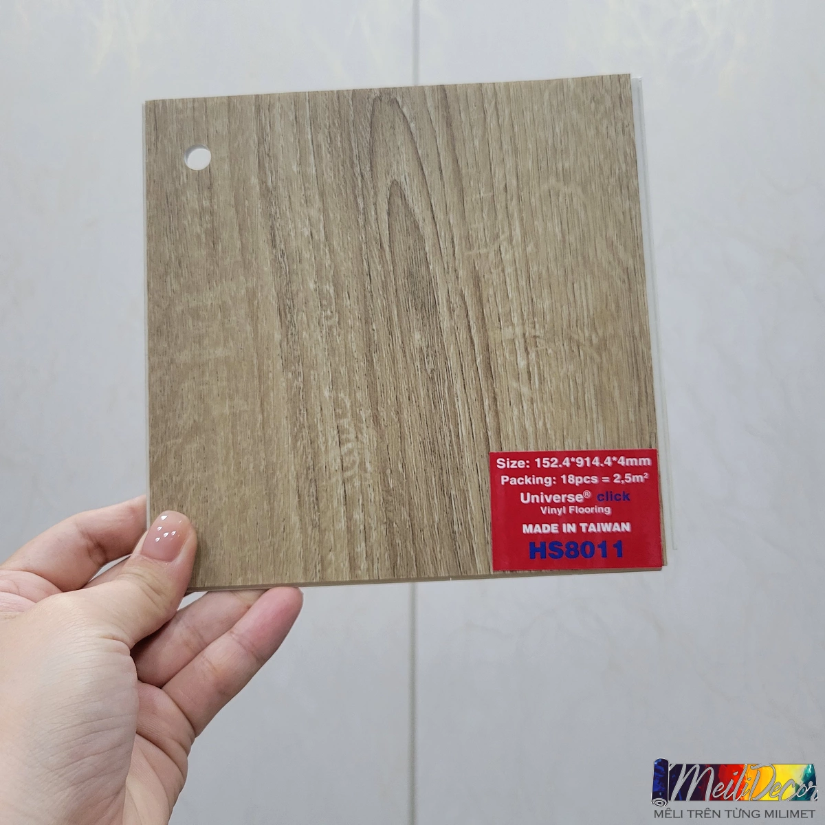 Sàn Nhựa Hèm Khóa Universe Click Vinyl HS8011 1 Sàn Nhựa Hèm Khóa Universe Click Vinyl HS8011